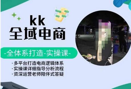 KK全域电商，全体系打造实操课，多平台打造电商逻辑体系-鲤鱼笔记