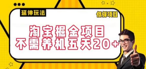 淘宝掘金项目，不需养机，五天20+，每天只需要花三四个小时-鲤鱼笔记