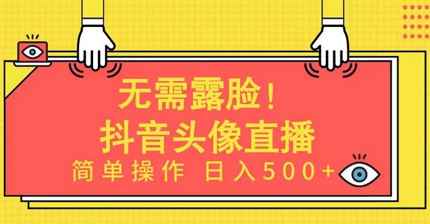 无需露脸！Ai头像直播项目，简单操作日入500+！-鲤鱼笔记