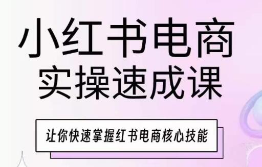 小红书电商实操速成课，让你快速掌握红书电商核心技能-鲤鱼笔记