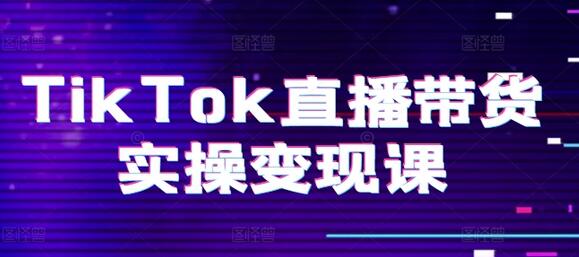 TikTok直播带货实操变现课：系统起号、科学复盘、变现链路、直播配置、小店操作流程、团队搭建等