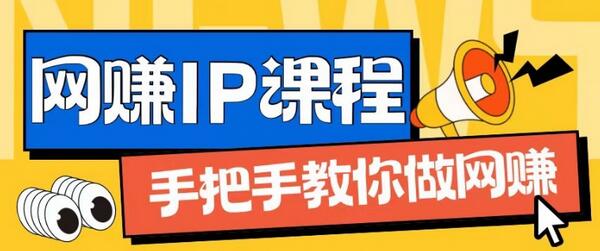 ip合伙人打造1.0，从0到1教你做网创，实现月入过万