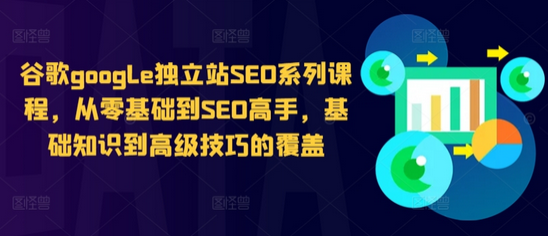 谷歌google独立站SEO系列课程，从零基础到SEO高手，基础知识到高级技巧的覆盖